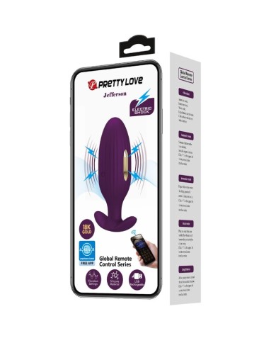 PRETTY LOVE JEFFERSON PLUG ANAL CONTROLADO POR APP LILA PRETTY LOVE JEFFERSON PLUG ANAL CONTROLADO POR APP LILA