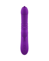 ARMONY FULLY GSPOT VIBRADOR RABBIT CON LENGUA ESTIMULADORA EFECTO CALOR VIOLETA