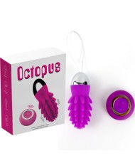 ARMONY OCTOPUS HUEVO VIBRADOR CACTUS CONTROL REMOTO VIOLETA