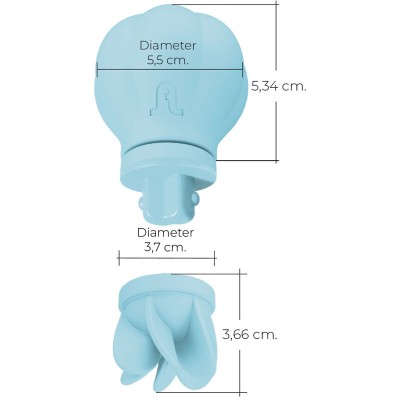 ADRIEN LASTIC CARESS ESTIMULADOR CLITORIS AZUL