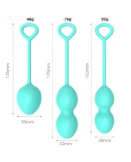 ARMONY ANABIOSIS PESAS VAGINALES 3 NIVELES VERDE