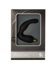 ROCKS OFF NAUGHTY BOY MASAJEADOR DEL PUNTO G MASCULINO 7 V NEGRO