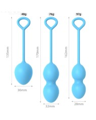 ARMONY ANABIOSIS PESAS VAGINALES 3 NIVELES AZUL
