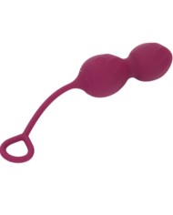 ARMONY BLOSSOMS PESAS VAGINALES VIBRADOR CONTROL REMOTO 10 VIBRACIONES ROJO OSCURO