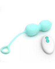 ARMONY BLOSSOMS PESAS VAGINALES VIBRADOR CONTROL REMOTO 10 VIBRACIONES VERDE