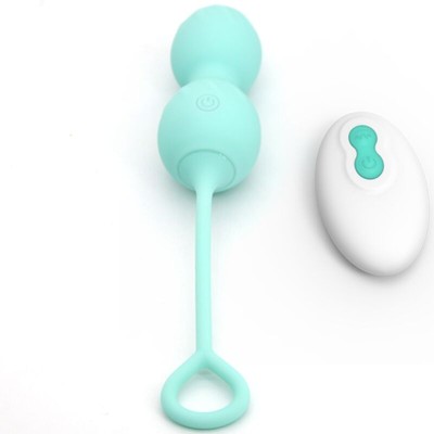 ARMONY BLOSSOMS PESAS VAGINALES VIBRADOR CONTROL REMOTO 10 VIBRACIONES VERDE
