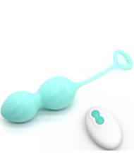 ARMONY BLOSSOMS PESAS VAGINALES VIBRADOR CONTROL REMOTO 10 VIBRACIONES VERDE