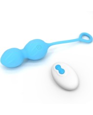 ARMONY BLOSSOMS PESAS VAGINALES VIBRADOR CONTROL REMOTO 10 VIBRACIONES AZUL