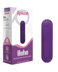 ARMONY SPLASH HEHE BALA VIBRADORA SILICONA 10 VIBRACIONES 65 X 15 CM MORADO