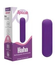 ARMONY SPLASH HAHA BALA VIBRADORA SILICONA 10 VIBRACIONES 75 X 19 CM MORADO