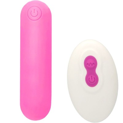 ARMONY SPLASH JOLINE BALA VIBRADORA SILICONA CONTROL REMOTO 10 VIBRACIONES 65 X 15 CM ROSA