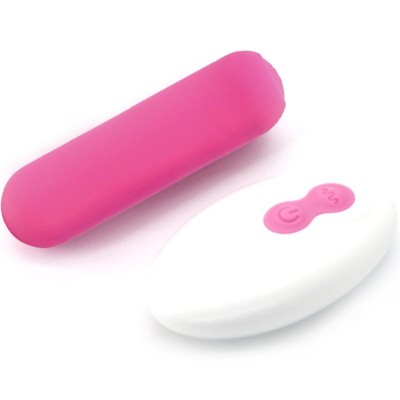 ARMONY SPLASH JOIE BALA VIBRADORA SILICONA CONTROL REMOTO 10 VIBRACIONES 75 X 19 CM ROSA