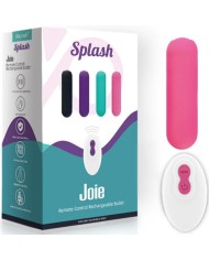 ARMONY SPLASH JOIE BALA VIBRADORA SILICONA CONTROL REMOTO 10 VIBRACIONES 75 X 19 CM ROSA