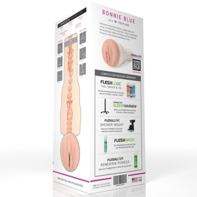 FLESHLIGHT GIRLS BONNIE BLUE CON TEXTURA 1K VAGINA