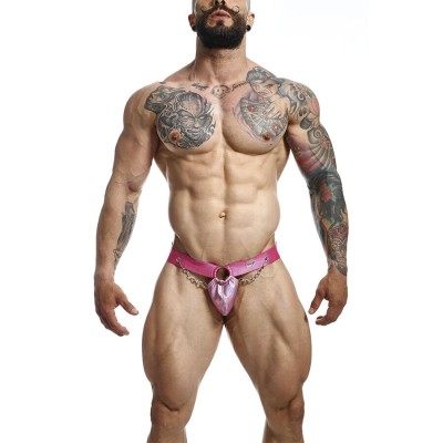 MOB DNGEON JOCKSTRAP A PRESION ROSA TALLA UNICA