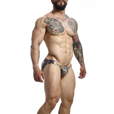 MOB DNGEON JOCKSTRAP A PRESION GRIS TALLA UNICA