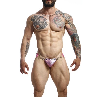 MOB DNGEON JOCKSTRAP A PRESION ROSA TALLA UNICA