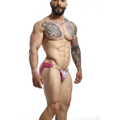 MOB DNGEON JOCKSTRAP A PRESION ROSA TALLA UNICA