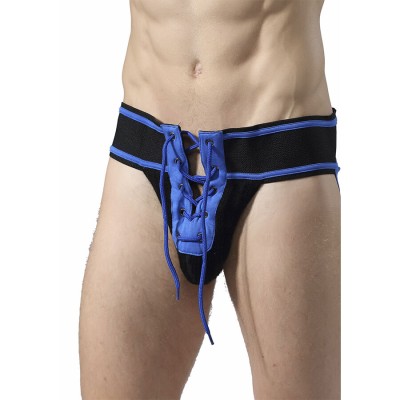 MOB FETISH JOCKSTRAP FUTBOL AZUL TALLA S