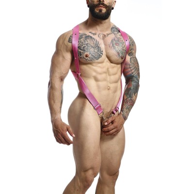 MOB DNGEON ARNES DE ESPALDA CRUZADA ROSA TALLA UNICA
