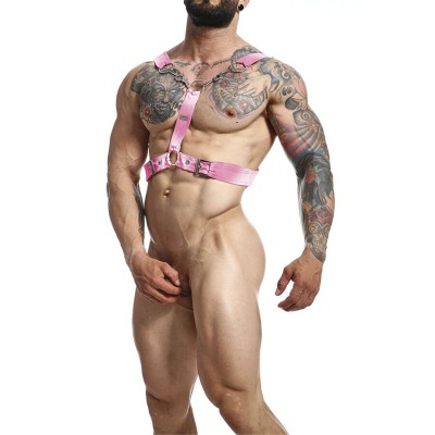 MOB DNGEON ARNES DE CADENA ROSA TALLA UNICA Y