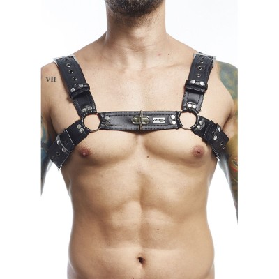 MOB DNGEON CINTURON DE ARNES NEGRO TALLA UNICA