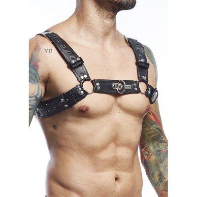 MOB DNGEON CINTURON DE ARNES NEGRO TALLA UNICA