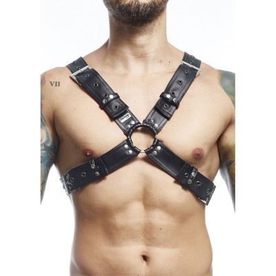 MOB DNGEON CINTURON DE ARNES NEGRO TALLA UNICA X