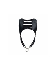 MOB DNGEON ARNES NEGRO CON ANILLO SUPERIOR PARA EL PENE TALLA UNICA