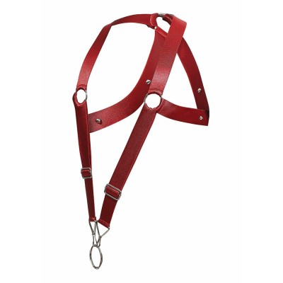 MOB DNGEON ARNES DE ESPALDA CRUZADA ROJO TALLA UNICA