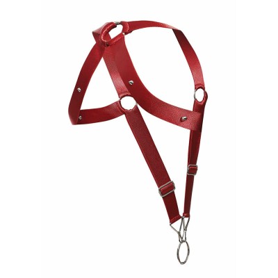 MOB DNGEON ARNES DE ESPALDA CRUZADA ROJO TALLA UNICA