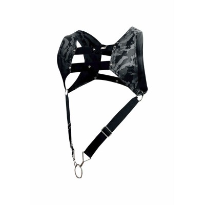 MOB DNGEON ARNES CON ANILLO PLATEADO PARA EL PENE TALLA UNICAS
