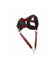 MOB DNGEON ARNES CON ANILLO ROJO PARA EL PENE TALLA UNICAS