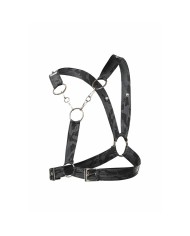 MOB DNGEON ARNES PLATEADO CON CADENAS TALLA UNICA