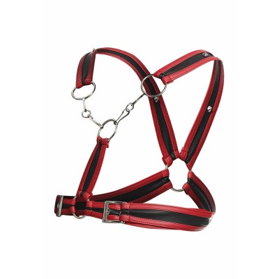MOB DNGEON ARNES ROJO CON CADENAS TALLA UNICA