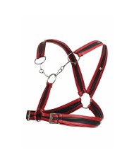 MOB DNGEON ARNES ROJO CON CADENAS TALLA UNICA