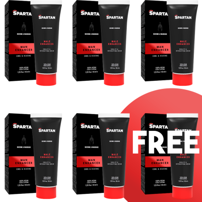 SPARTAN GEL DE ERECCION ORGASMO DURACION DE PAREJA 100 VEGANO 51 GRATIS