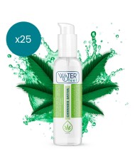 WATERFEEL LUBRICANTE CANNABIS 150 ML PACK 25 UDS