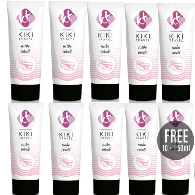 KIKI TRAVEL LUBRICANTE SABOR A NUBE 50ML 10 1 GRATIS