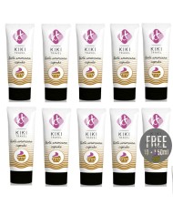 KIKI TRAVEL GEL DESLIZANTE SABOR A TARTA AMERICANA CUPCAKE 50 ML 10 1 GRATIS