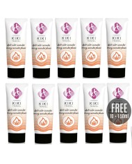 KIKI TRAVEL GEL DESLIZANTE SABOR A CANNABIS EFECTO CALOR INTENSO 50ML 10 1 GRATIS