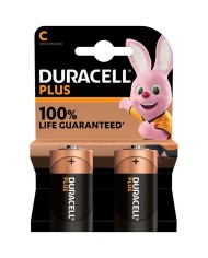 DURACELL PLUS POWER PILA ALCALINA C LR14 BLISTER2
