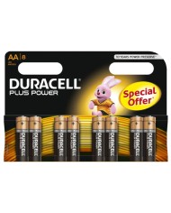 DURACELL PLUS POWER PILA ALCALINA AA LR6 BLISTER8