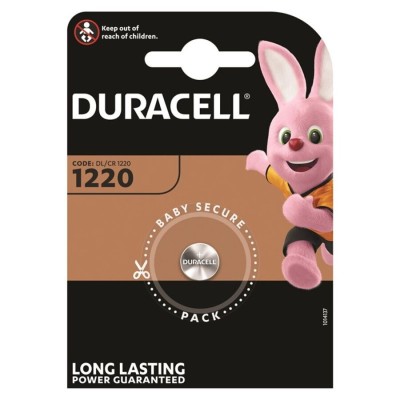 DURACELL PILA BOTON LITIO CR1220 3V BLISTER1