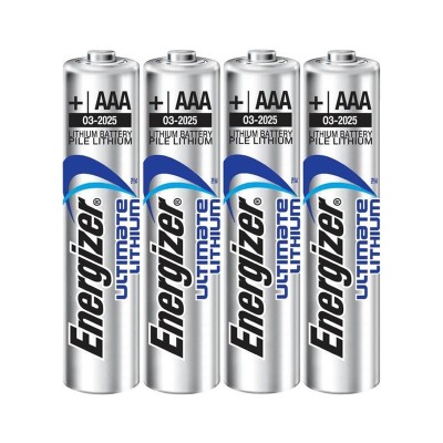 ENERGIZER ULTIMATE LITHIUM PILA LITIO AAA L92 LR03 15V BLISTER4