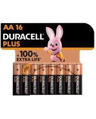 DURACELL PLUS POWER 100 PILA ALCALINA AA LR6 BLISTER16