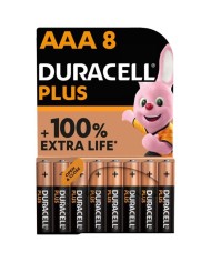 DURACELL PLUS POWER 100 PILA ALCALINA AAA LR03 BLISTER8