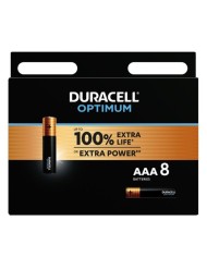 DURACELL OPTIMUM PILA ALCALINA AAA LR03 BLISTER8