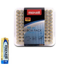 MAXELL PILA ALCALINA AA LR6 PACK100 PILAS