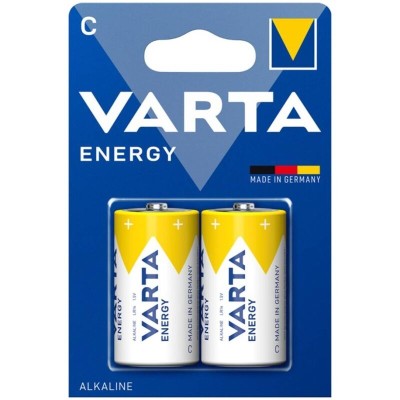 VARTA ENERGY PILA ALCALINA C LR14 BLISTER2
